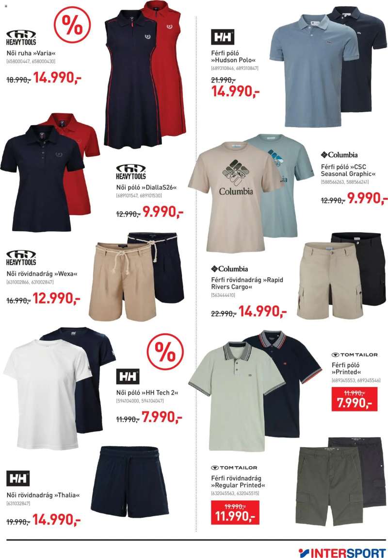 Intersport Intersport akciós újság 3 oldal