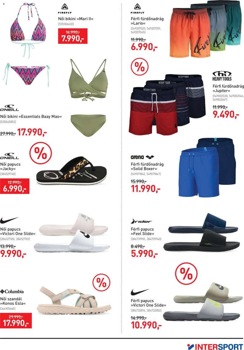 Intersport Intersport akciós újság 5 oldal