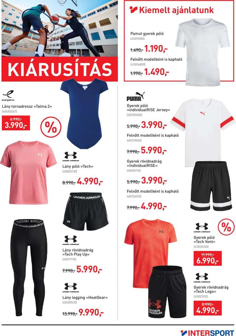 Intersport Intersport akciós újság 7 oldal