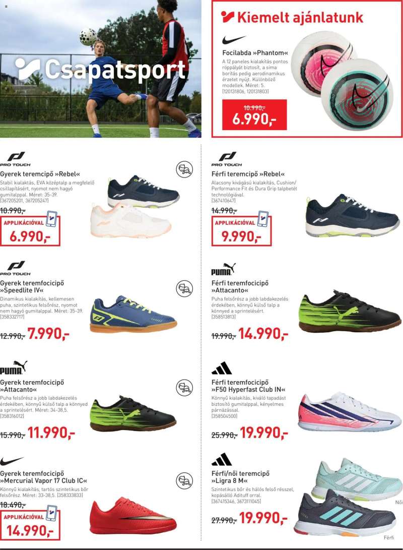 Intersport Intersport akciós újság 4 oldal