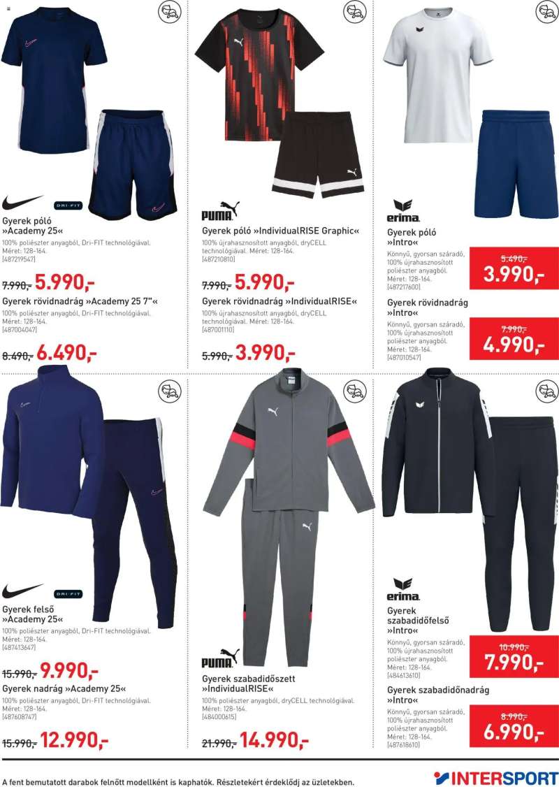 Intersport Intersport akciós újság 5 oldal