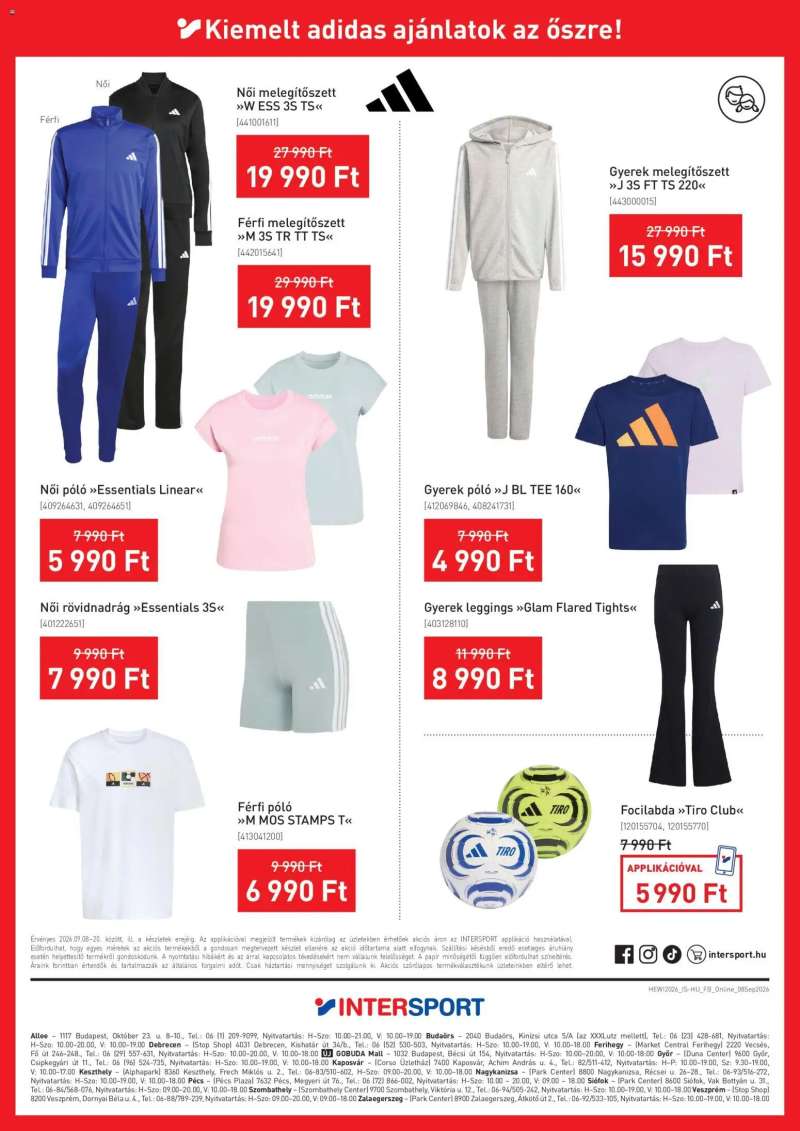 Intersport Intersport akciós újság 8 oldal