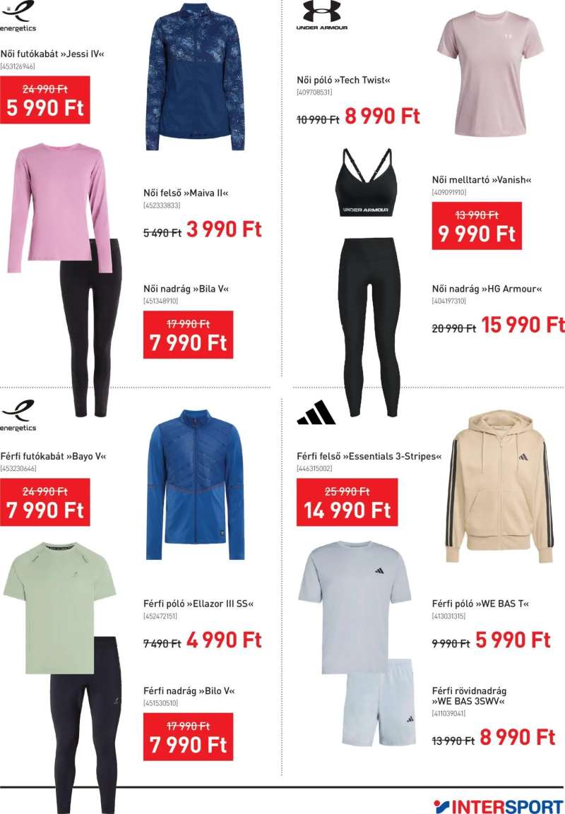 Intersport Intersport akciós újság 5 oldal