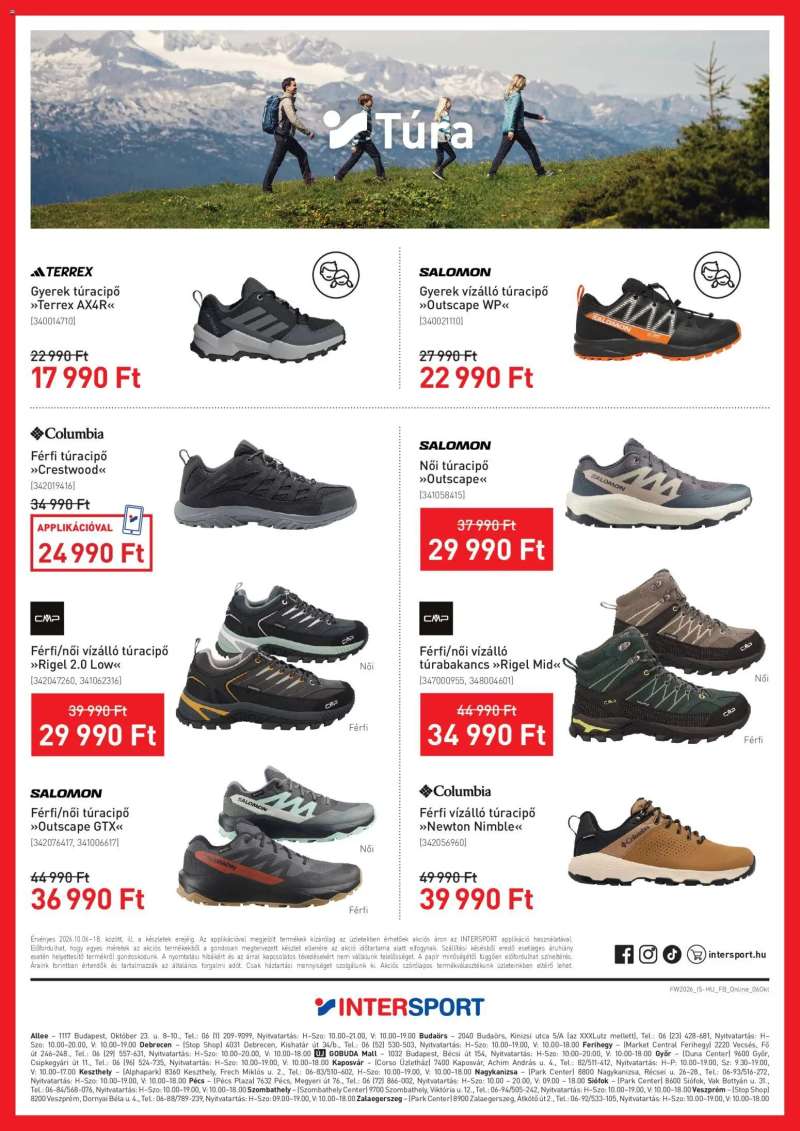 Intersport Intersport akciós újság 8 oldal