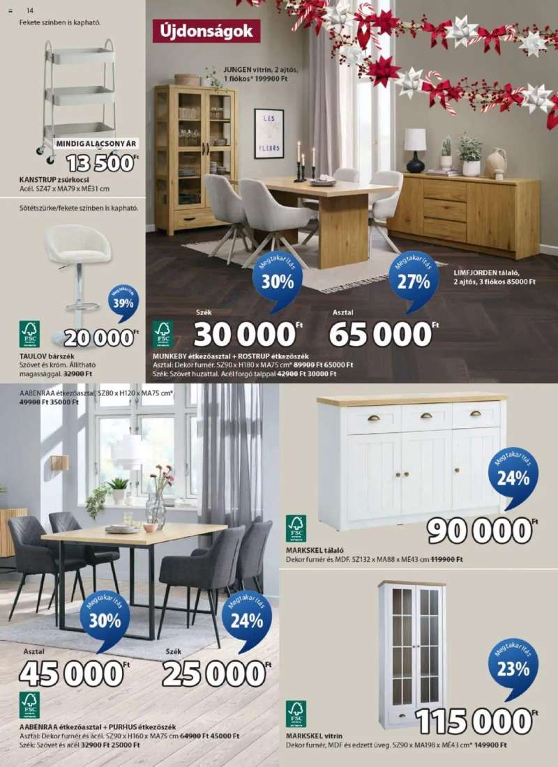 JYSK Akciós újság JYSK 14 oldal