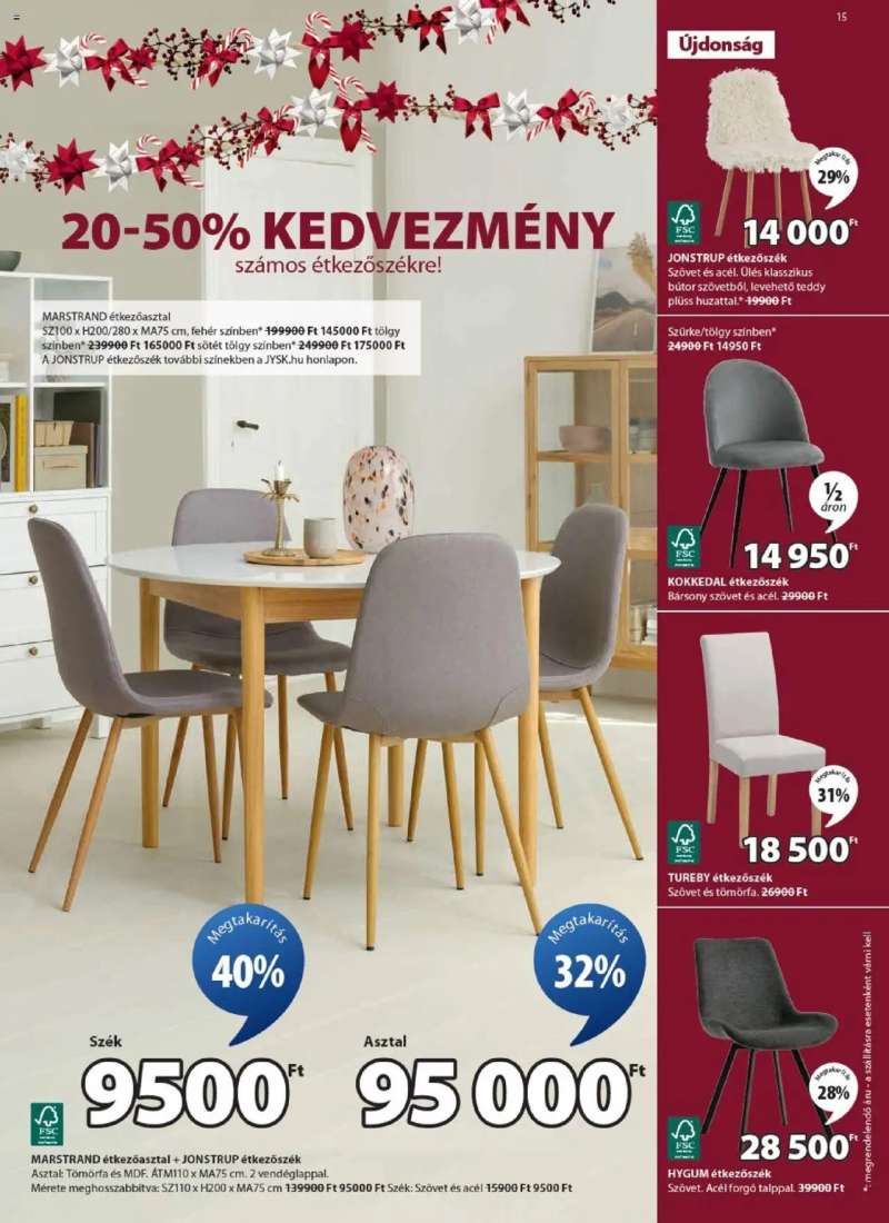 JYSK Akciós újság JYSK 15 oldal