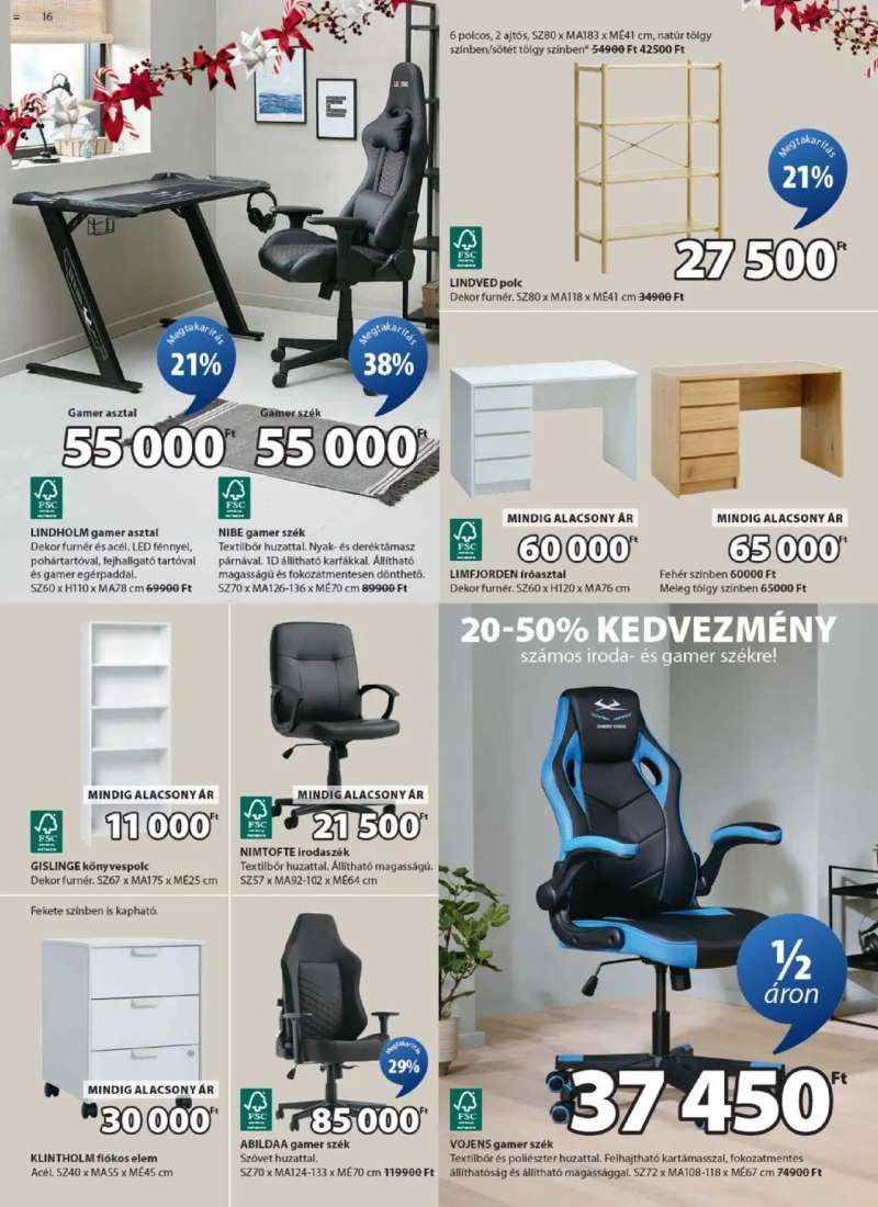 JYSK Akciós újság JYSK 16 oldal