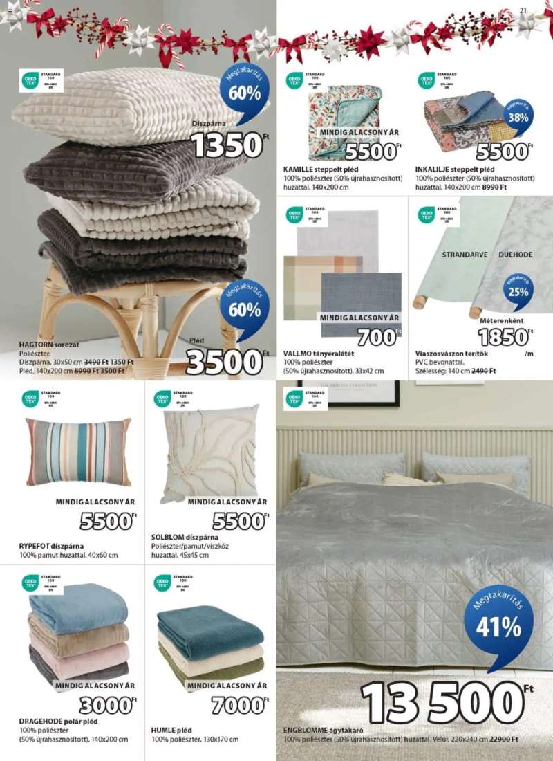 JYSK Akciós újság JYSK 21 oldal