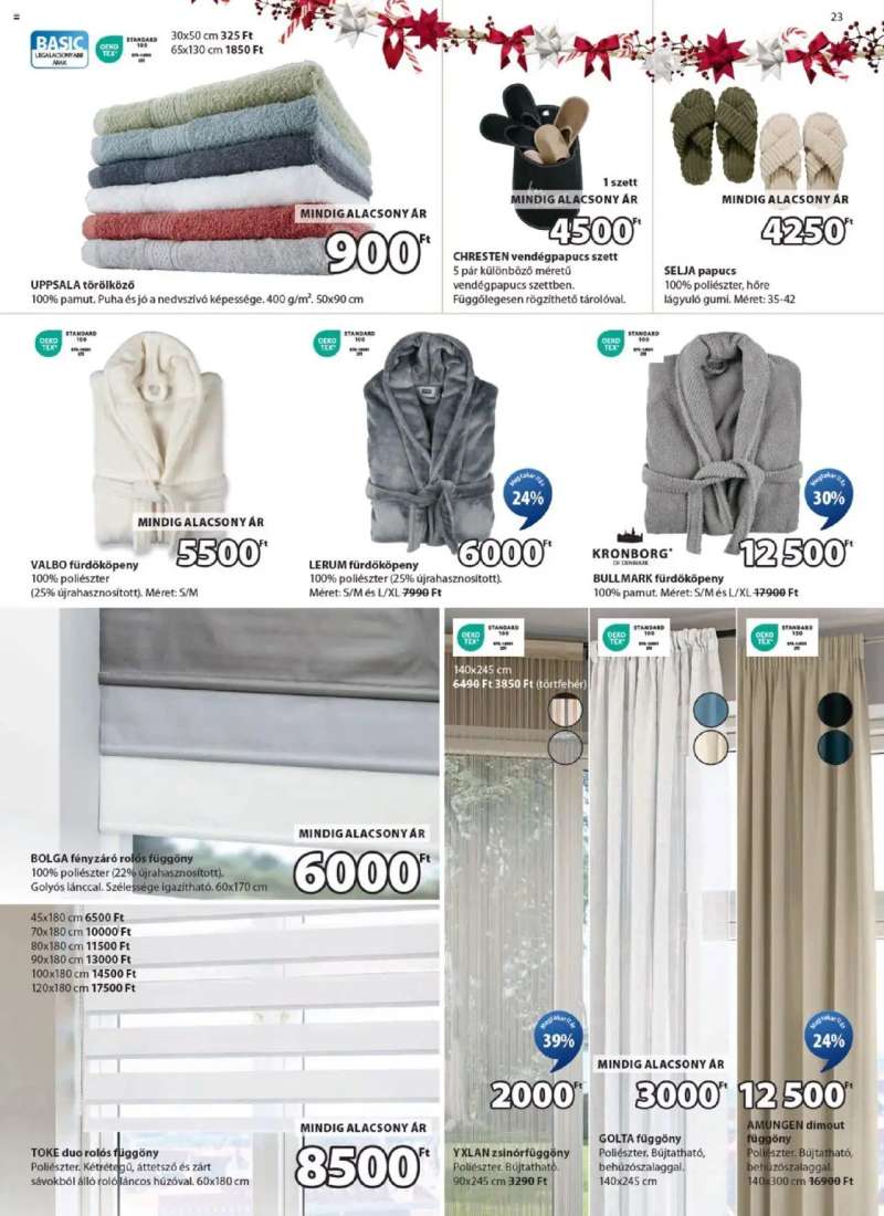 JYSK Akciós újság JYSK 23 oldal