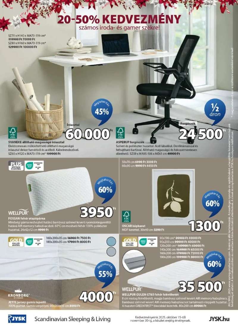 JYSK Akciós újság JYSK 24 oldal