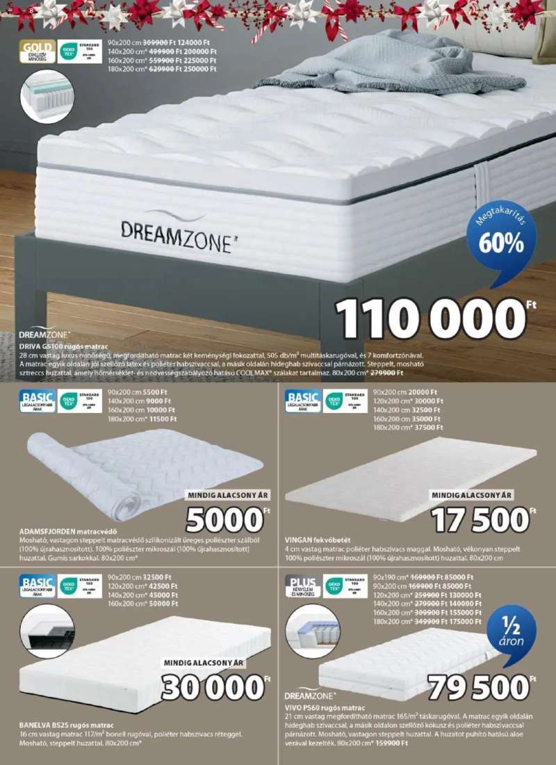 JYSK Akciós újság JYSK 8 oldal