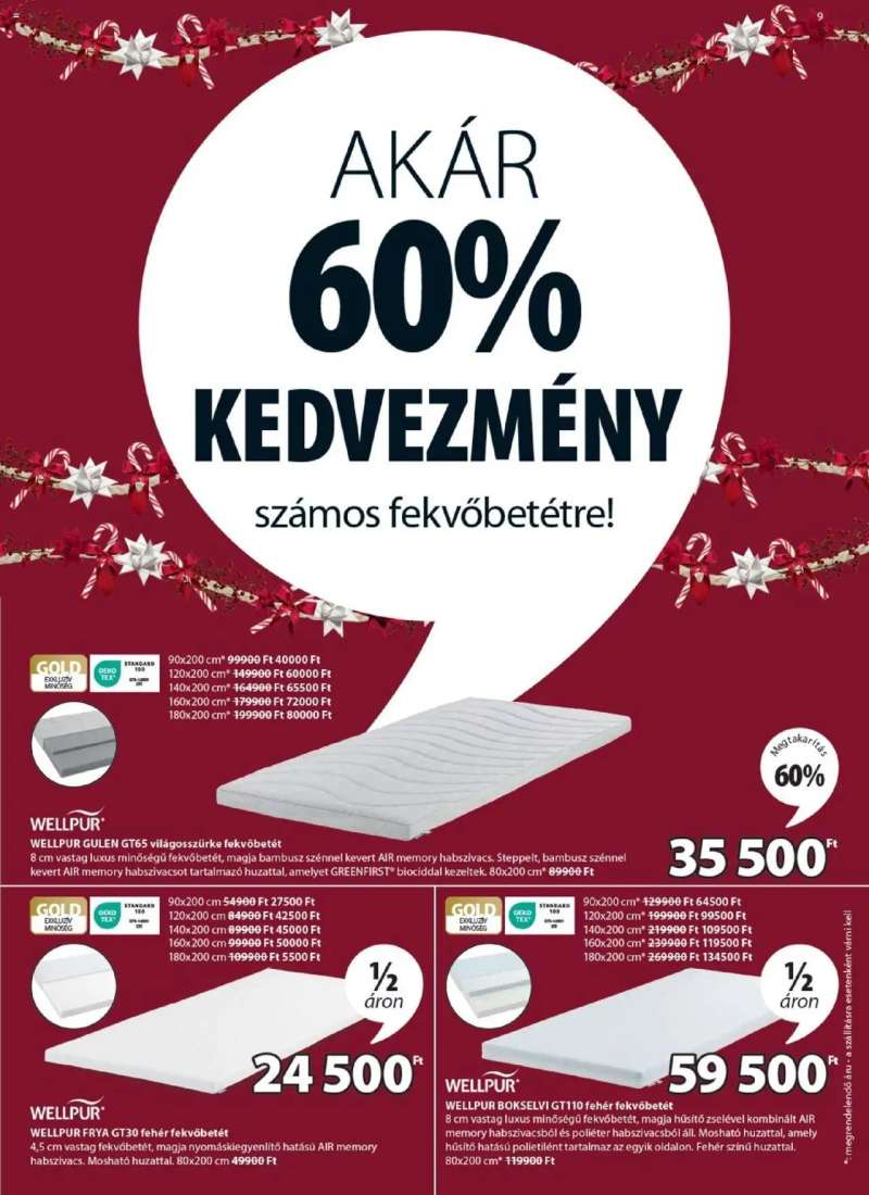 JYSK Akciós újság JYSK 9 oldal