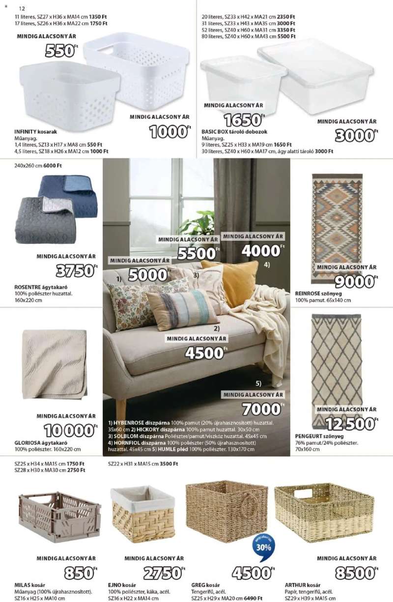 JYSK Aktuális ajánlatok 12 oldal