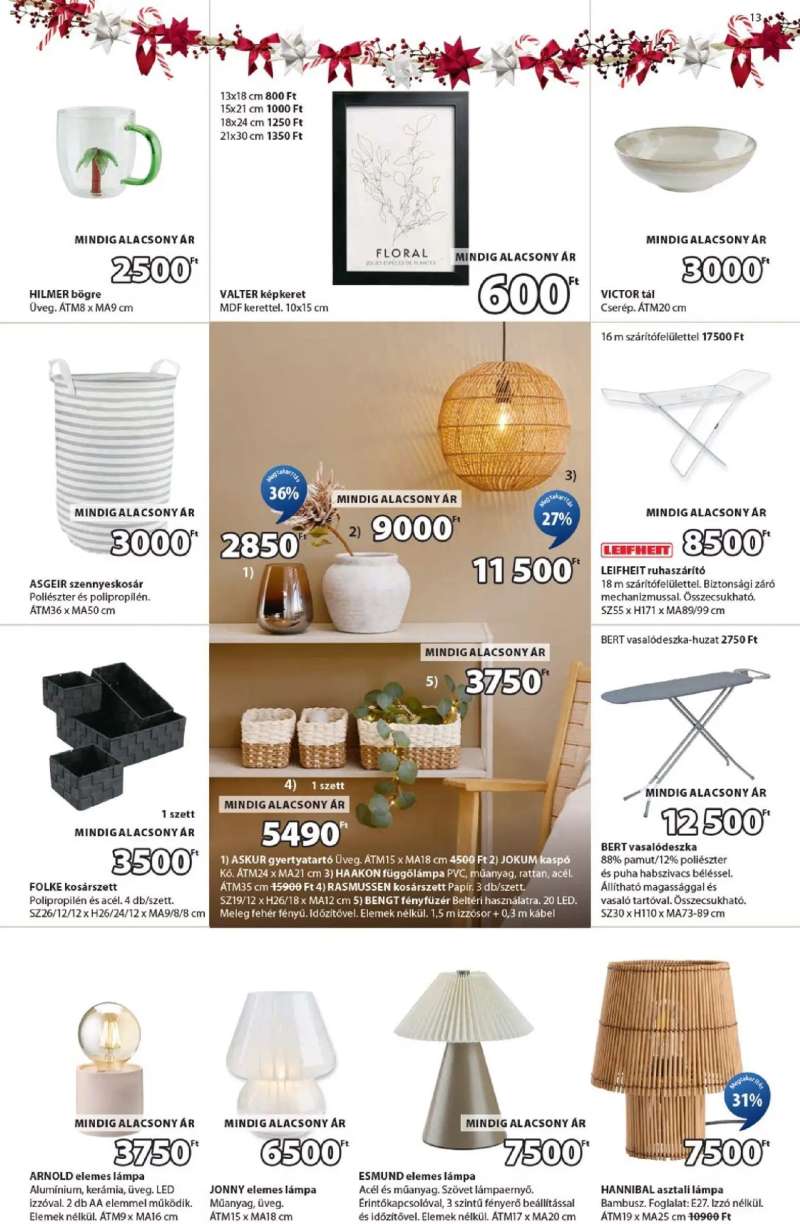 JYSK Aktuális ajánlatok 13 oldal