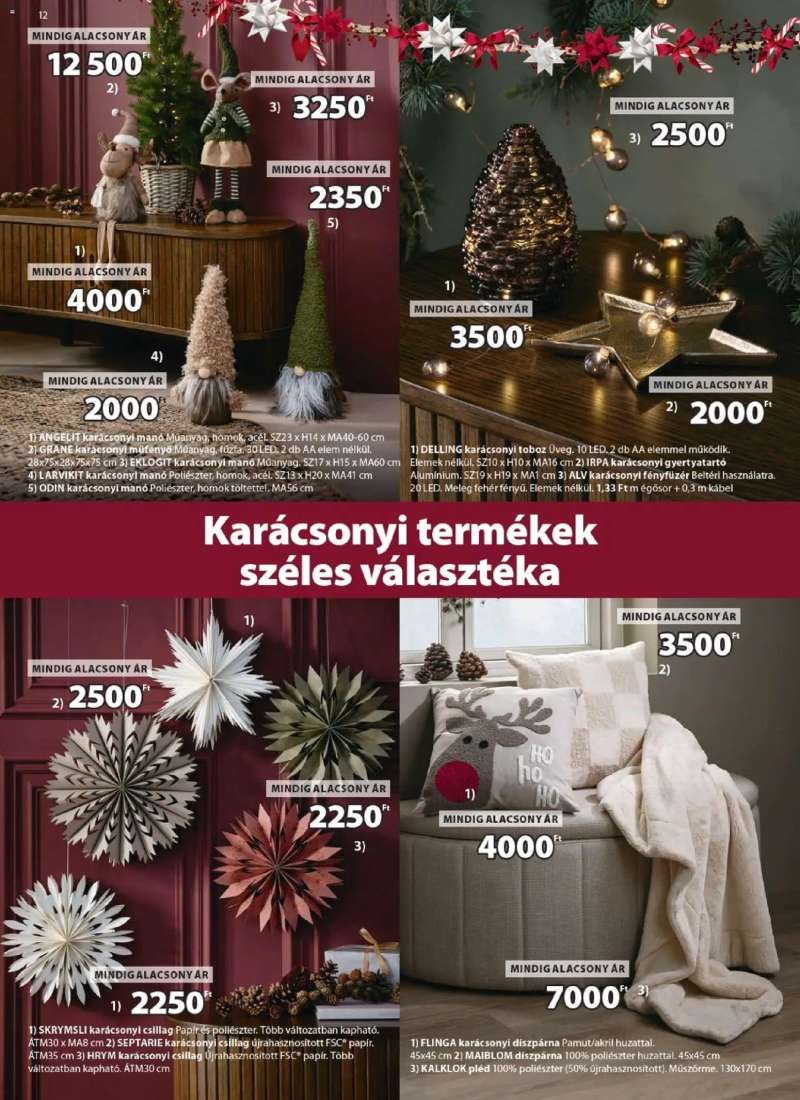 JYSK Akciós újság JYSK 12 oldal