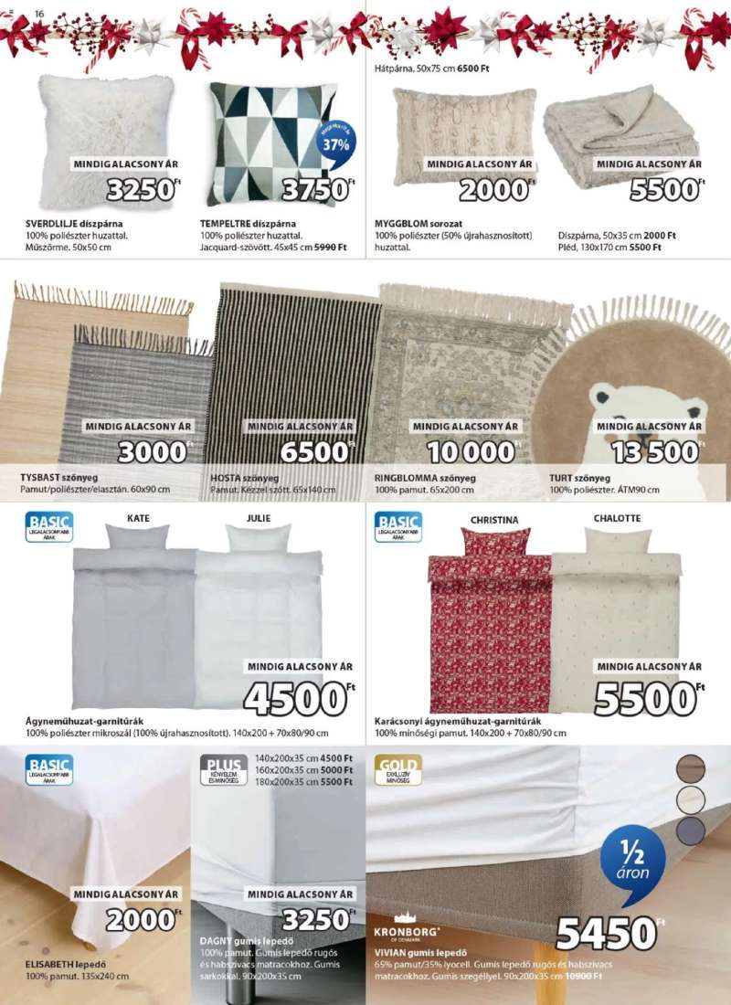 JYSK Akciós újság JYSK 16 oldal