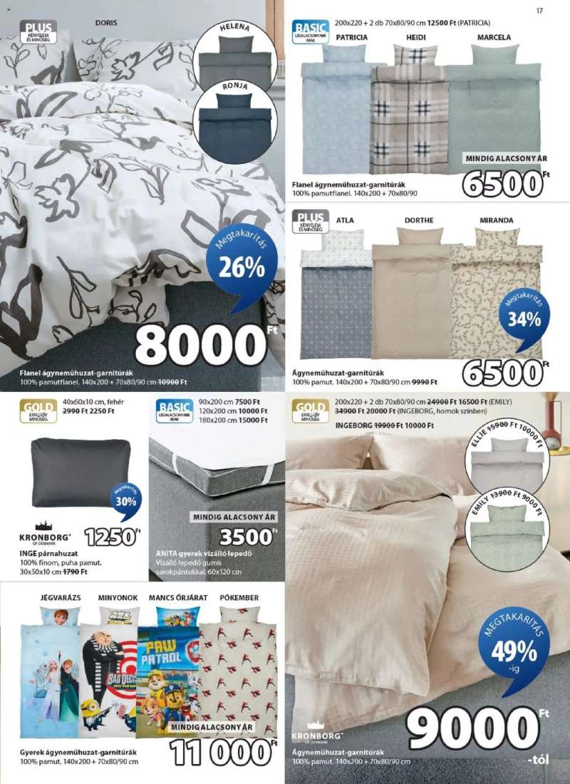 JYSK Akciós újság JYSK 17 oldal