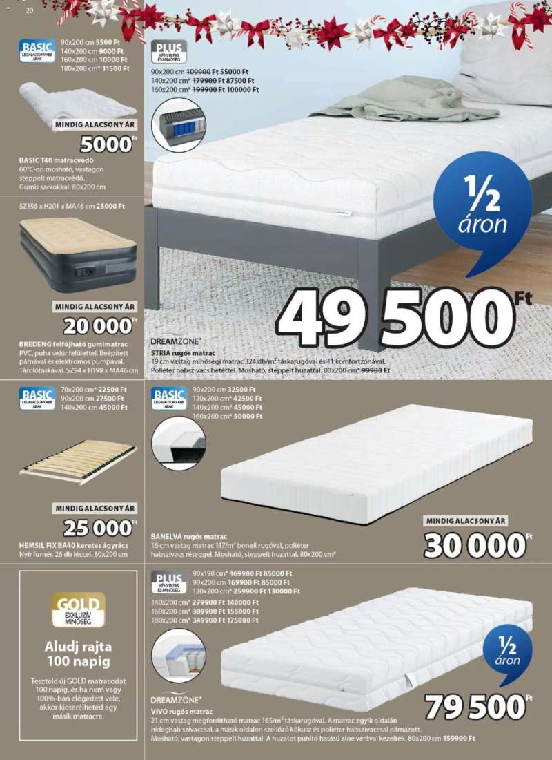 JYSK Akciós újság JYSK 20 oldal