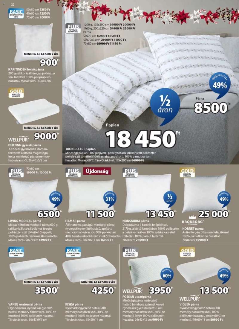 JYSK Akciós újság JYSK 22 oldal