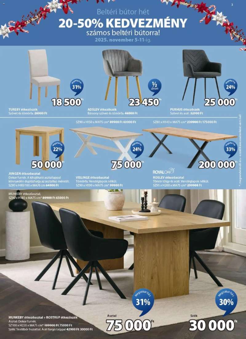 JYSK Akciós újság JYSK 3 oldal