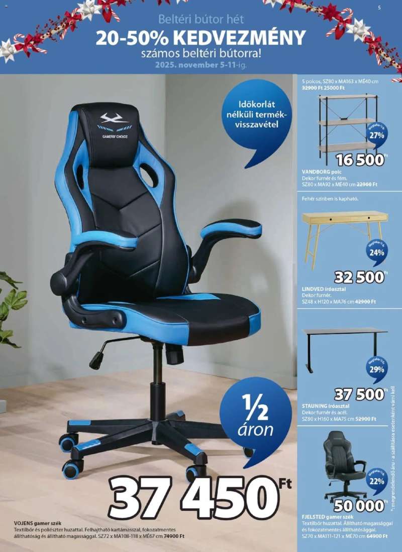 JYSK Akciós újság JYSK 5 oldal