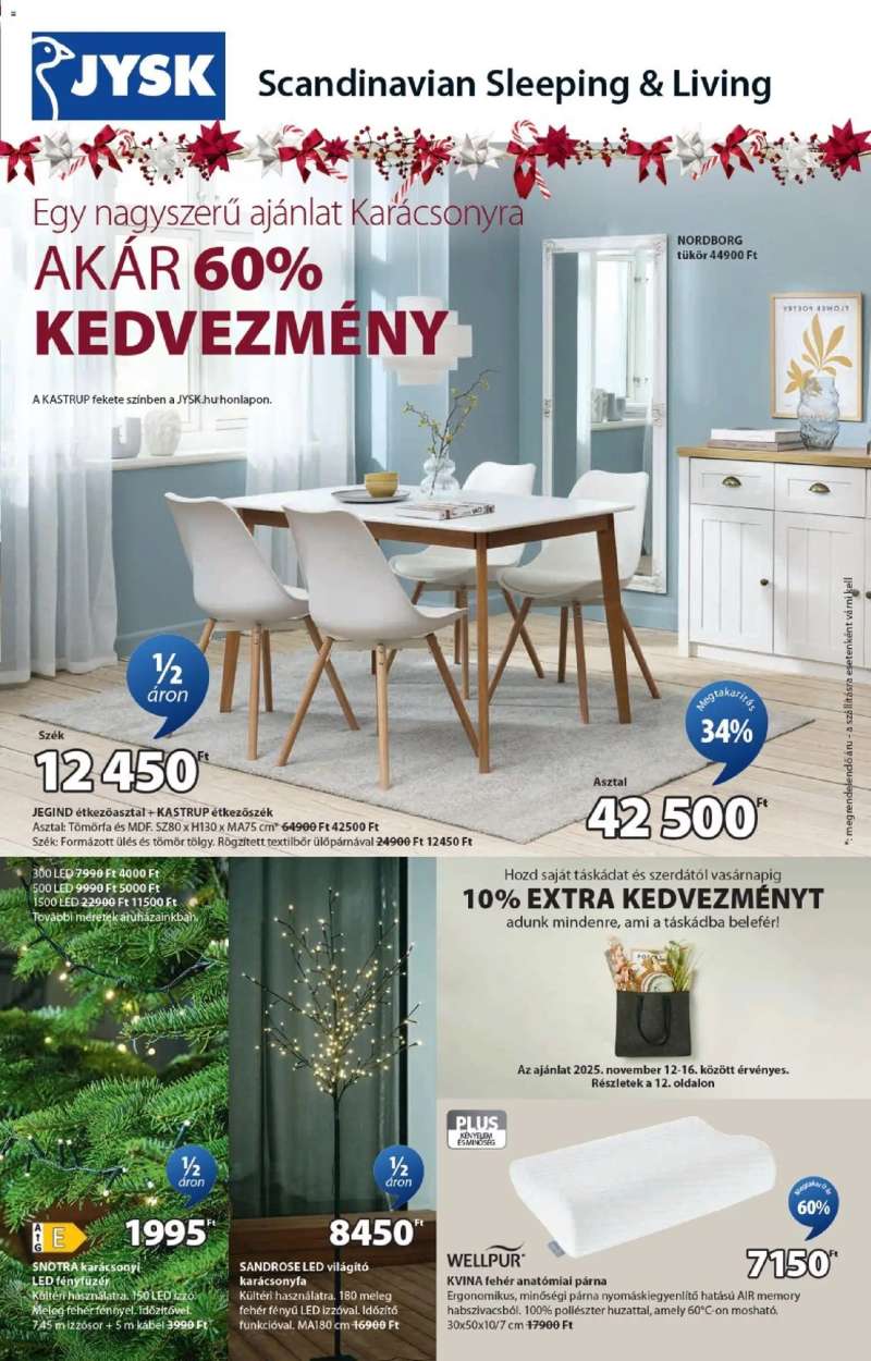 JYSK Akciós újság JYSK 1 oldal