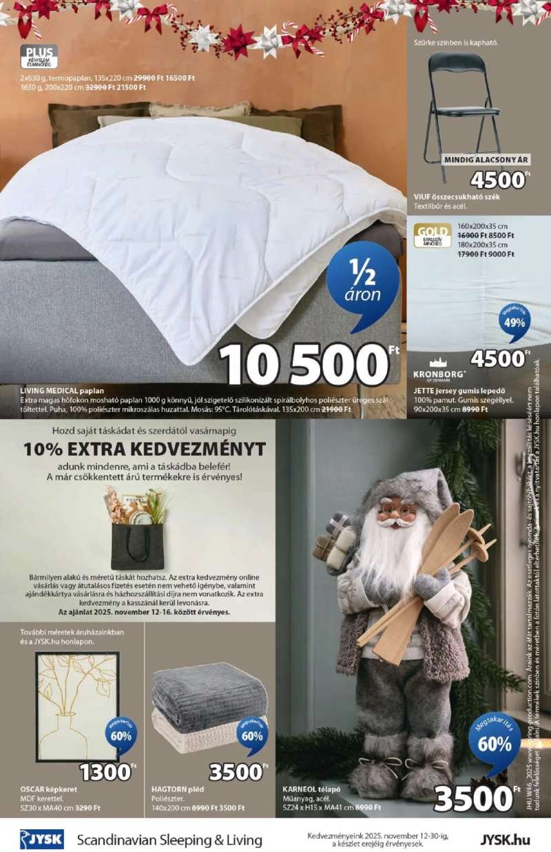 JYSK Akciós újság JYSK 12 oldal