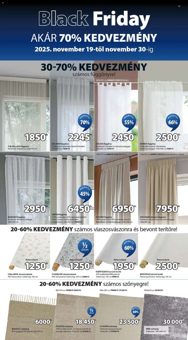 JYSK Black Friday 13 oldal