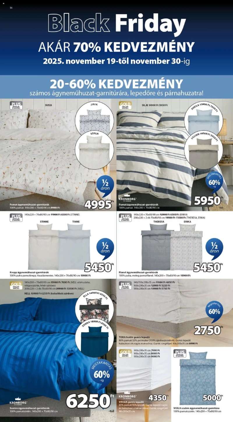 JYSK Black Friday 14 oldal
