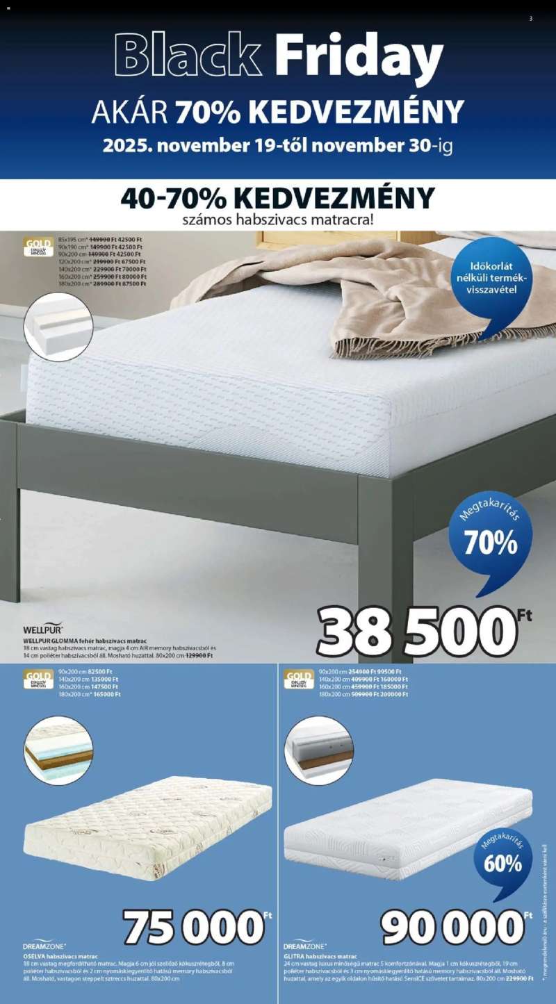 JYSK Black Friday 3 oldal