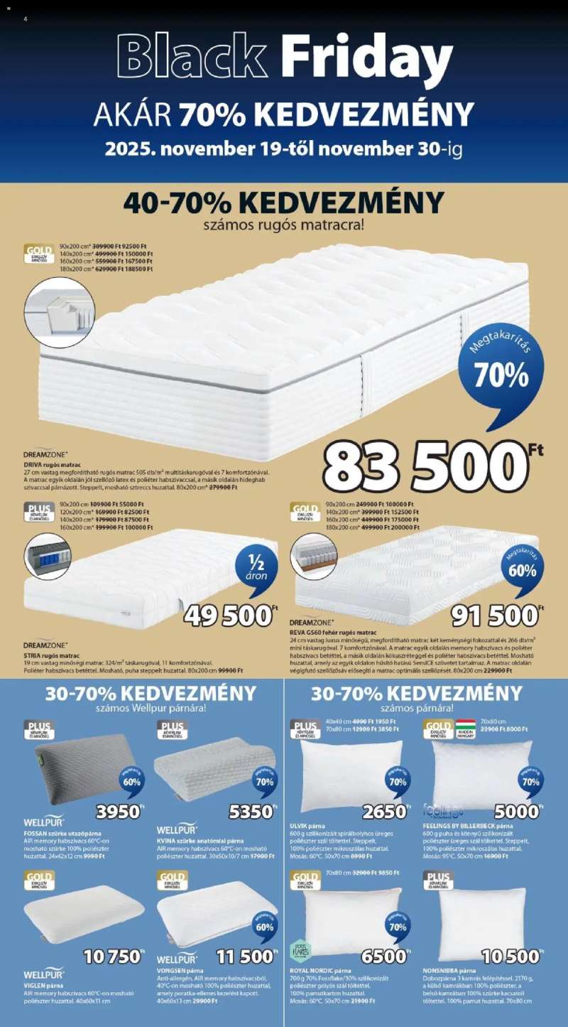 JYSK Black Friday 4 oldal