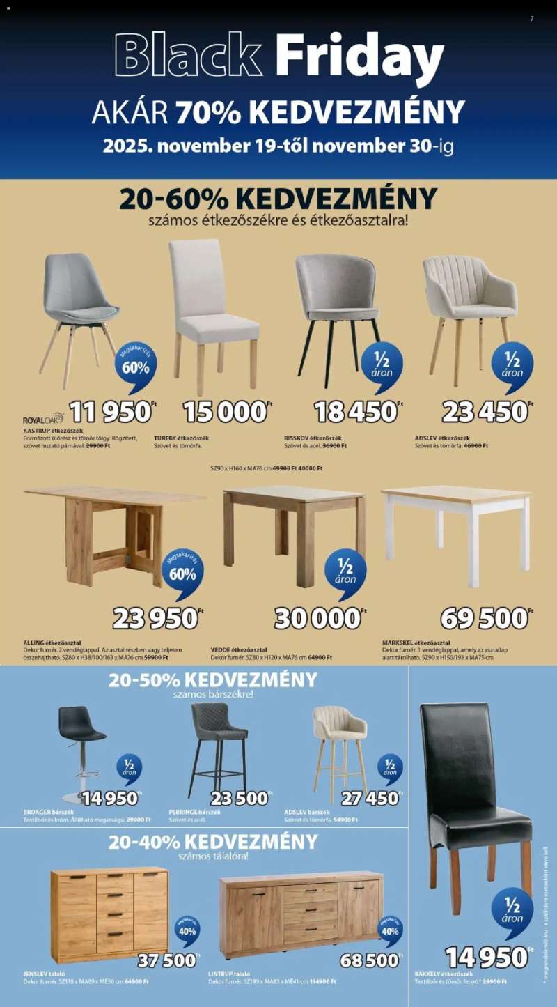 JYSK Black Friday 7 oldal