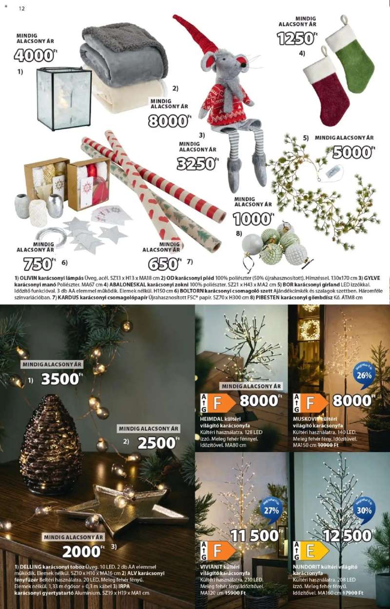 JYSK Akciós újság JYSK 12 oldal