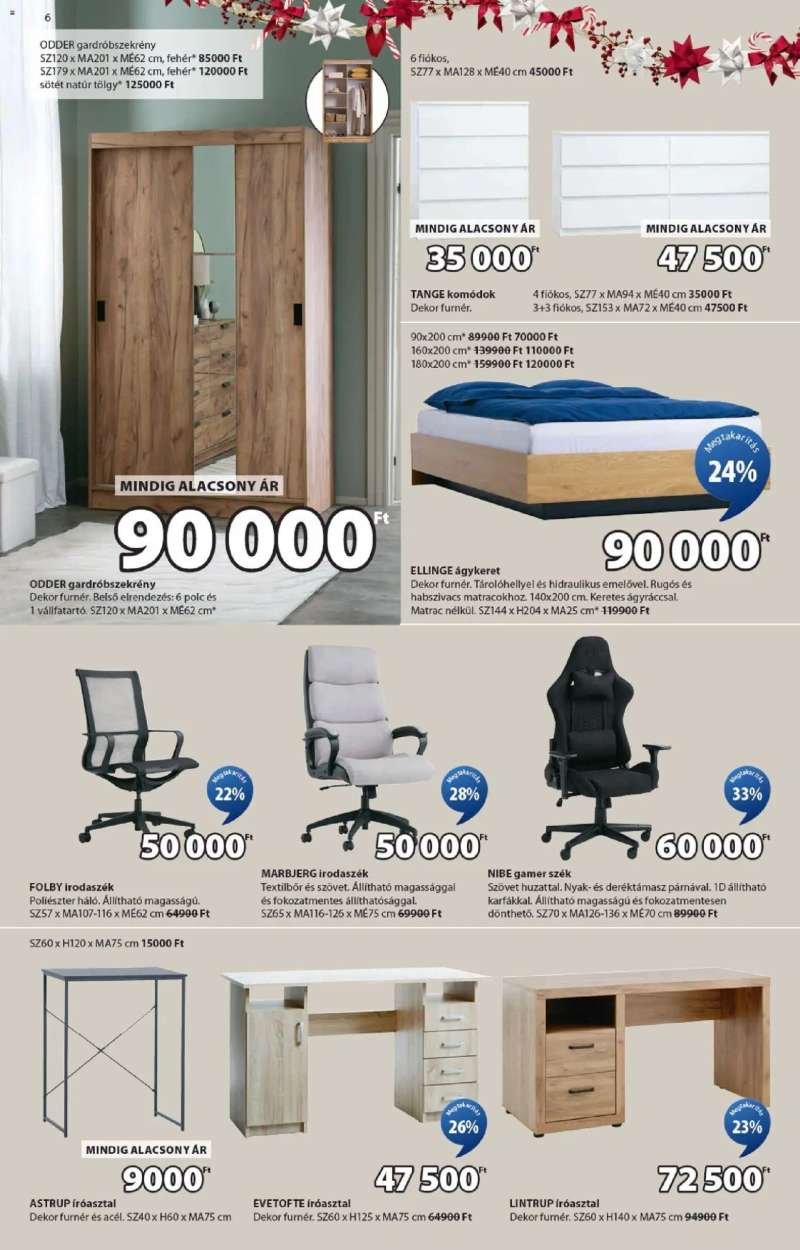 JYSK Akciós újság JYSK 6 oldal