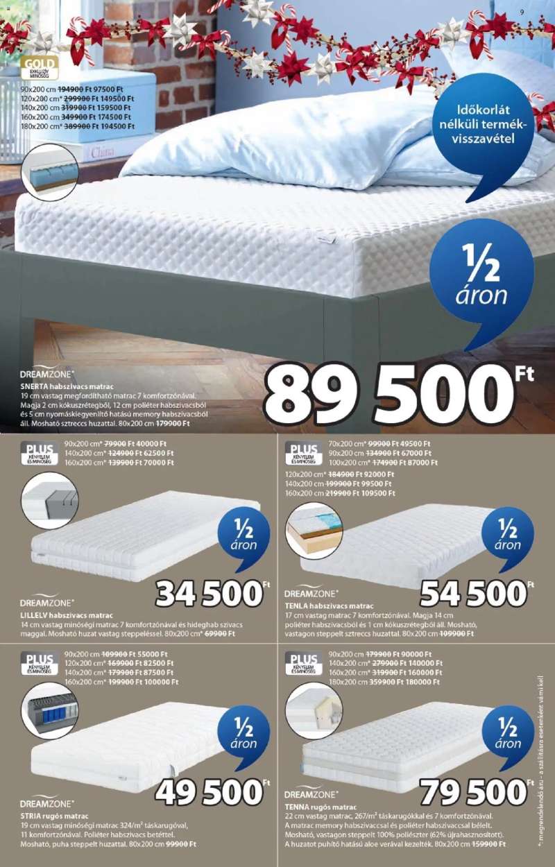 JYSK Akciós újság JYSK 9 oldal