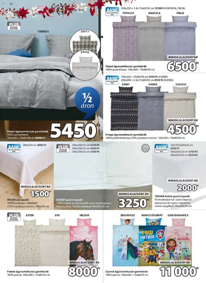 JYSK Akciós újság JYSK 10 oldal