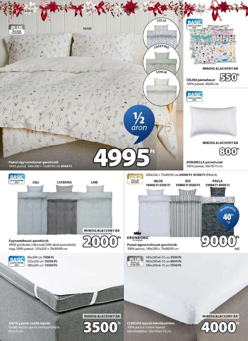 JYSK Akciós újság JYSK 11 oldal