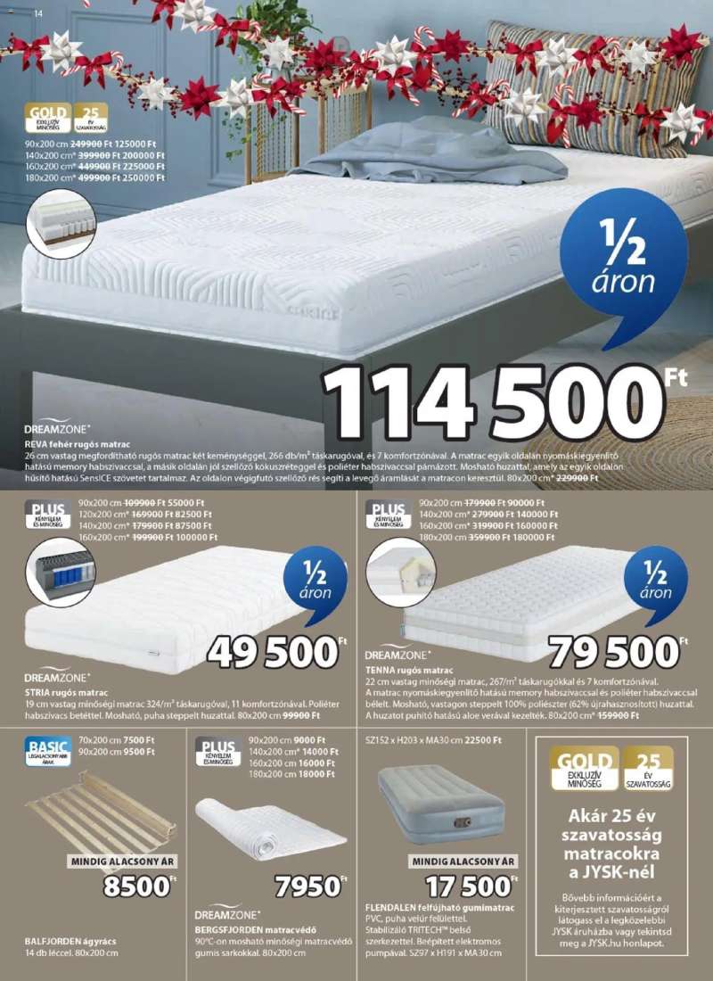 JYSK Akciós újság JYSK 14 oldal