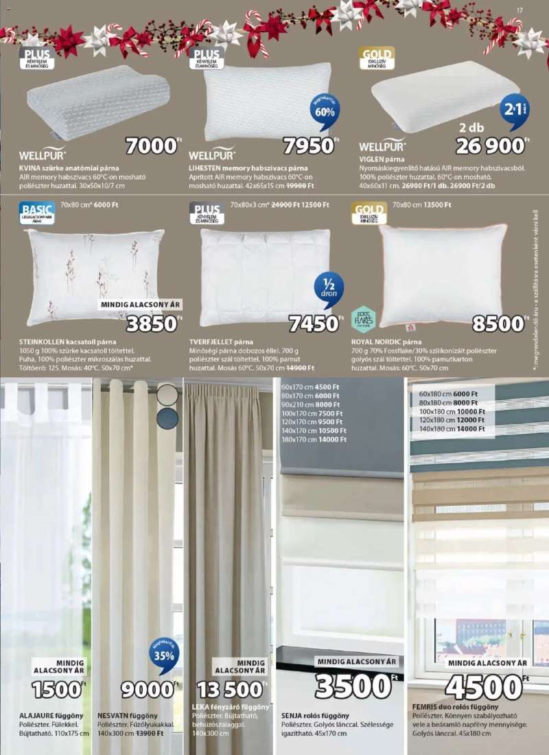 JYSK Akciós újság JYSK 17 oldal