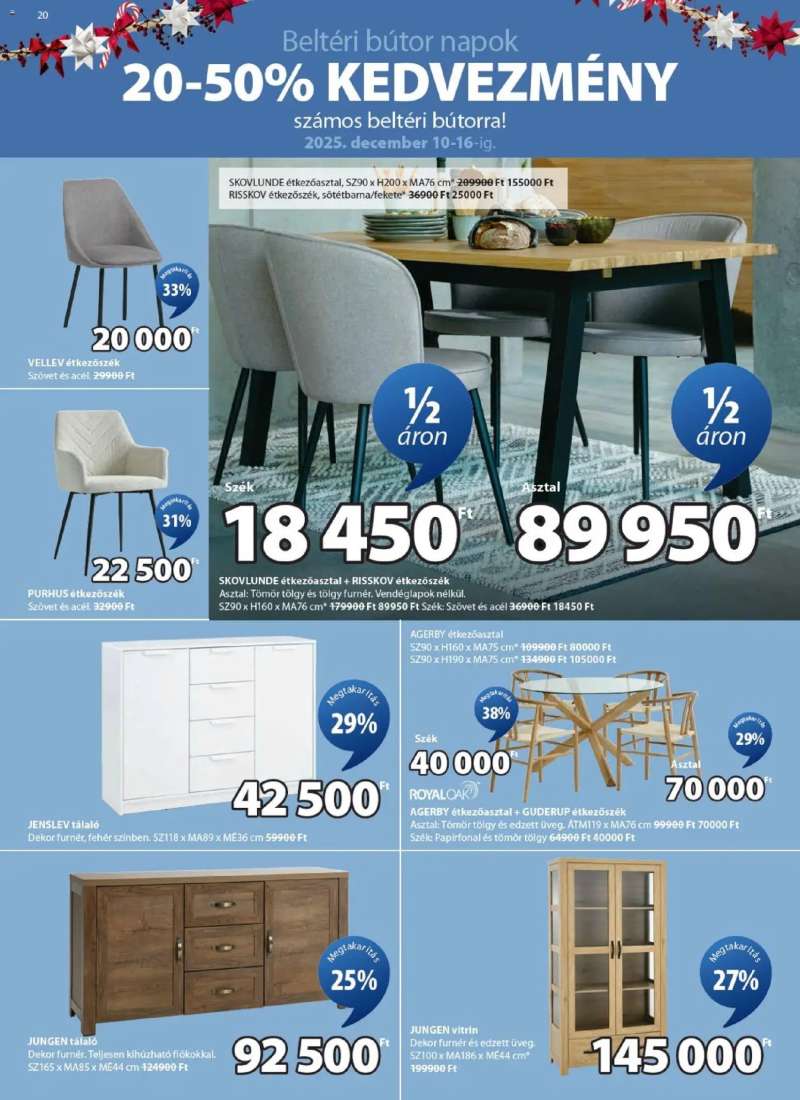 JYSK Akciós újság JYSK 20 oldal