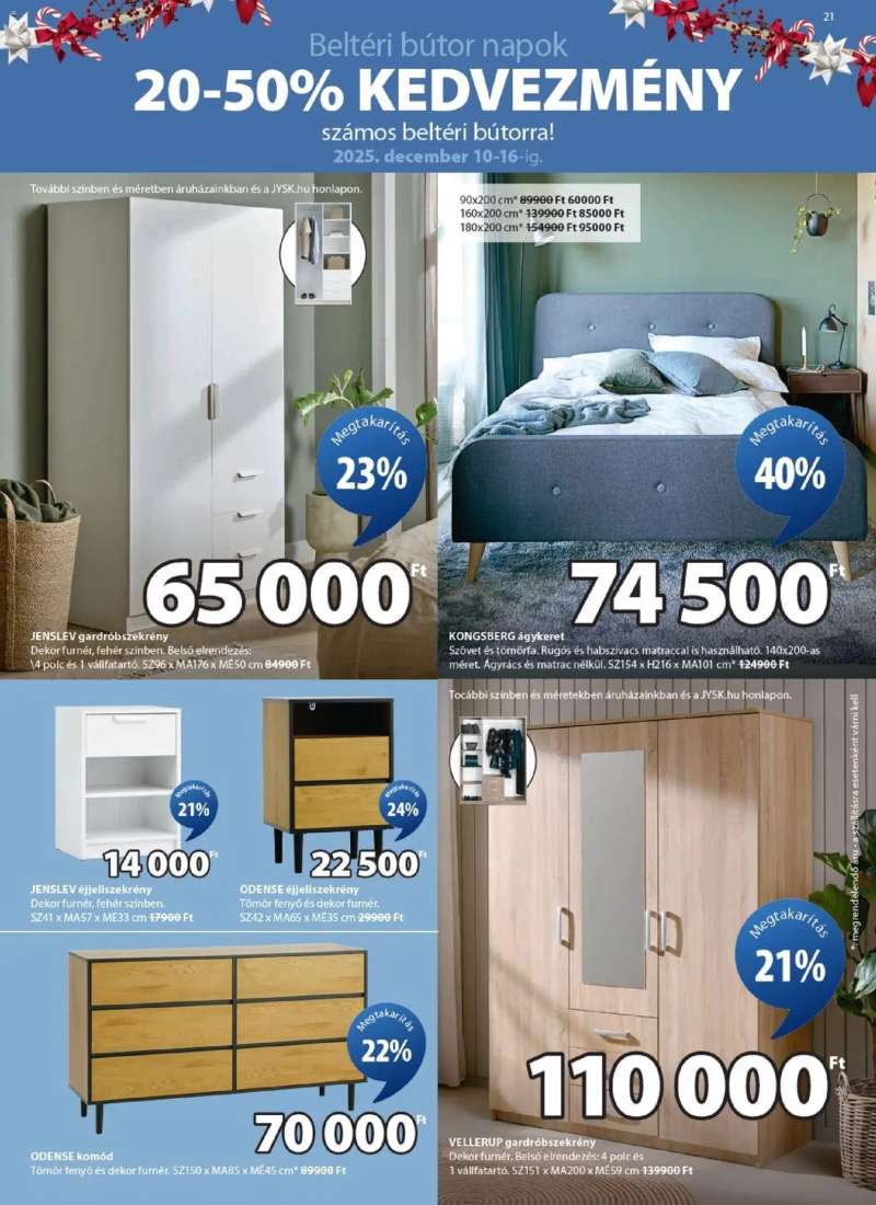 JYSK Akciós újság JYSK 21 oldal