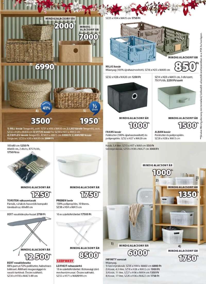 JYSK Akciós újság JYSK 3 oldal