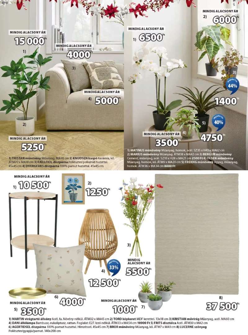 JYSK Akciós újság JYSK 5 oldal