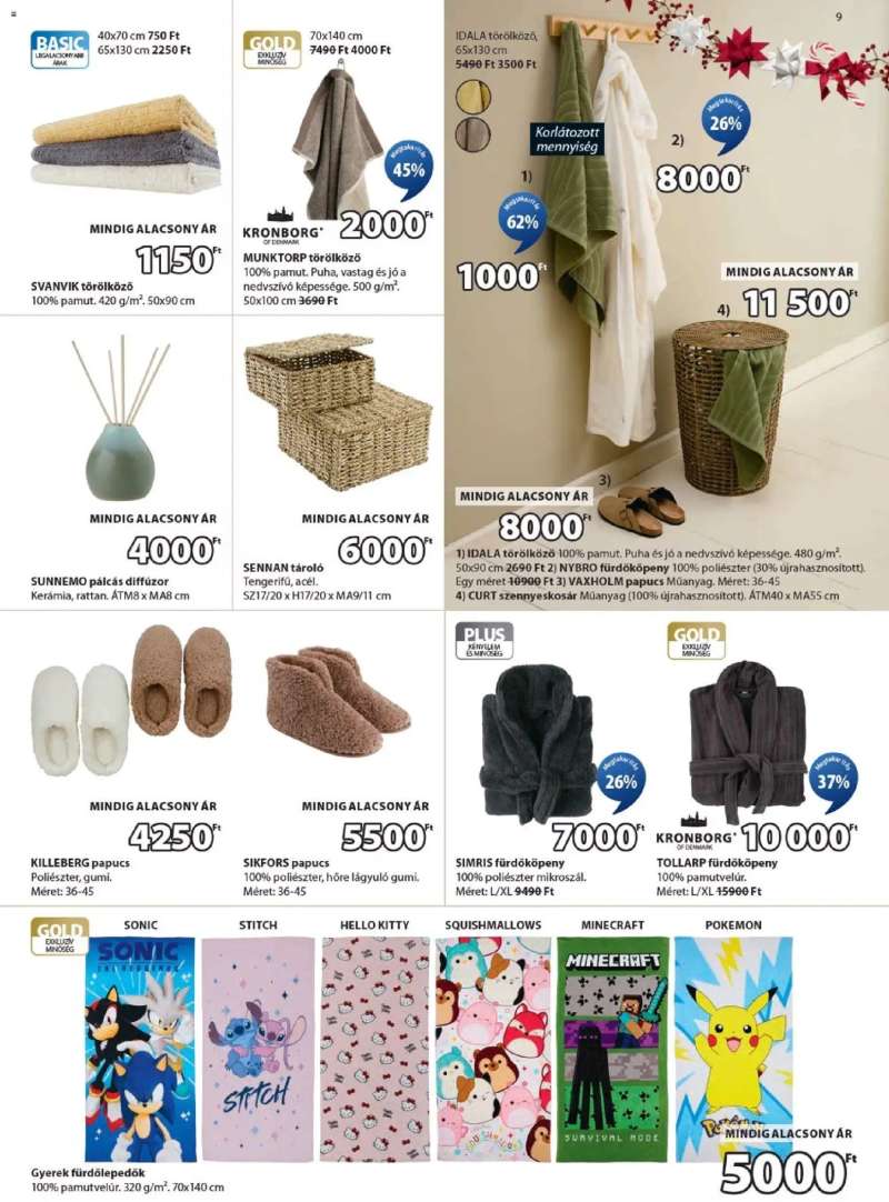 JYSK Akciós újság JYSK 9 oldal