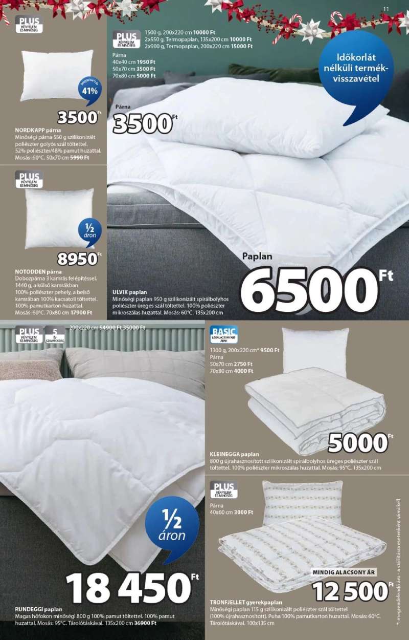 JYSK Akciós újság JYSK 11 oldal