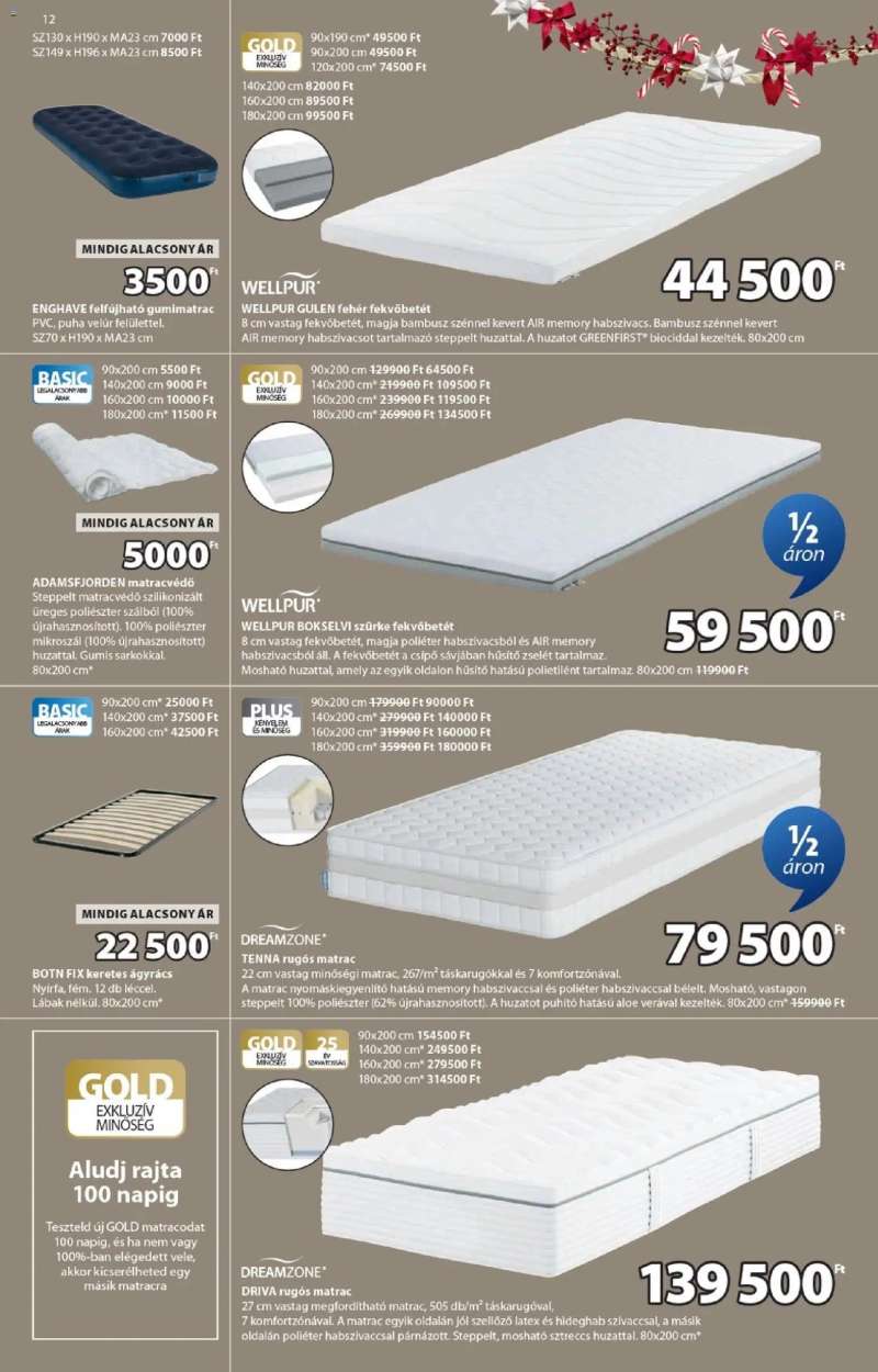 JYSK Akciós újság JYSK 12 oldal