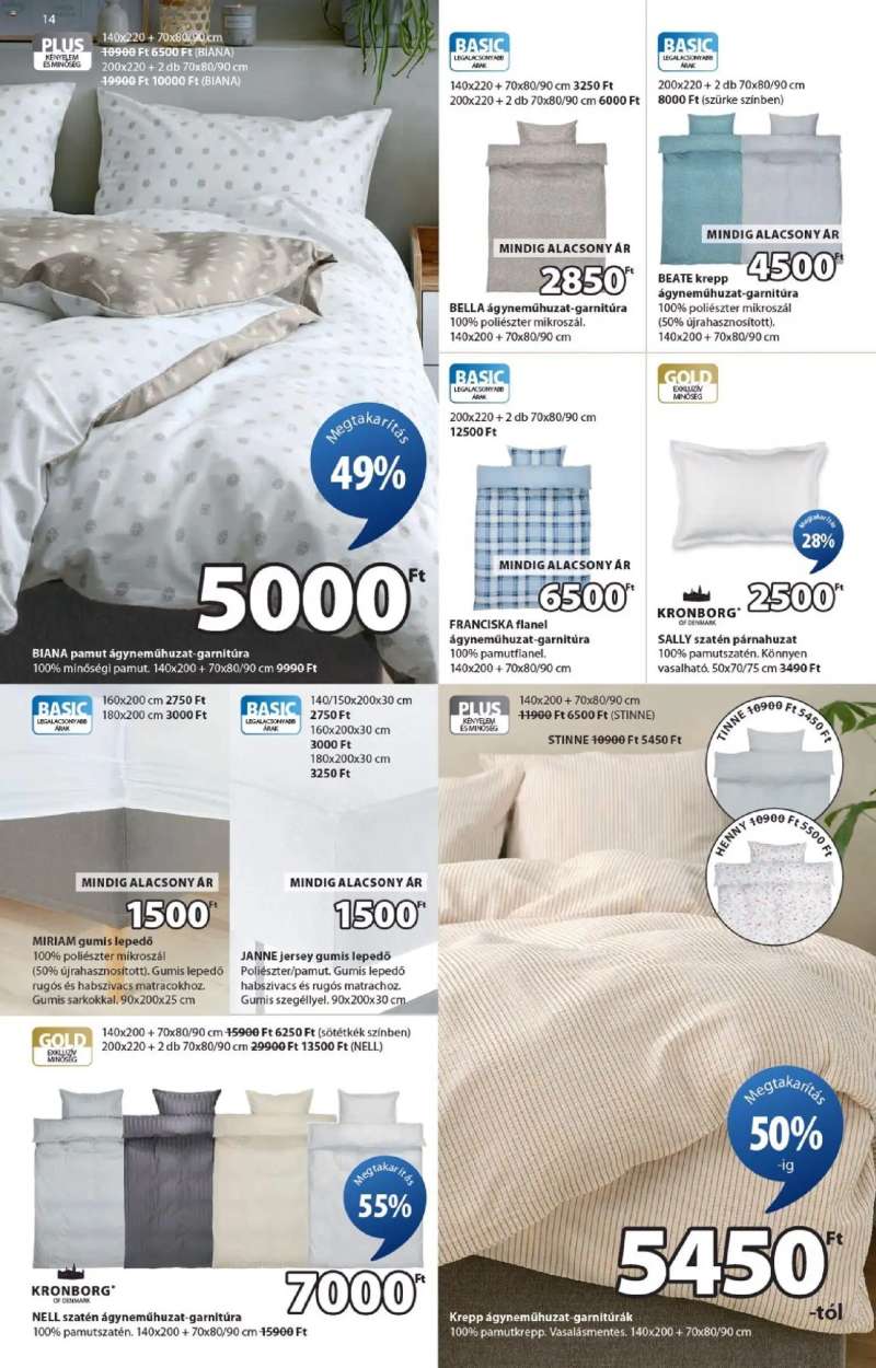 JYSK Akciós újság JYSK 14 oldal