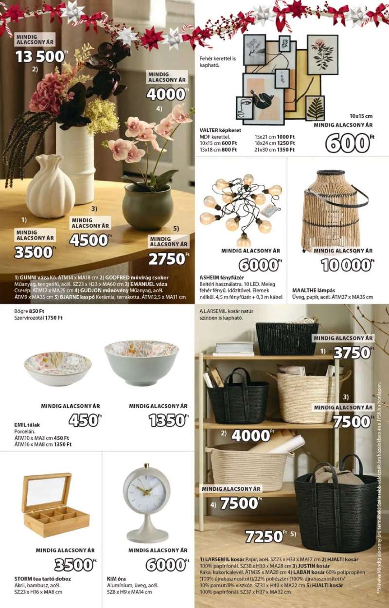 JYSK Akciós újság JYSK 3 oldal