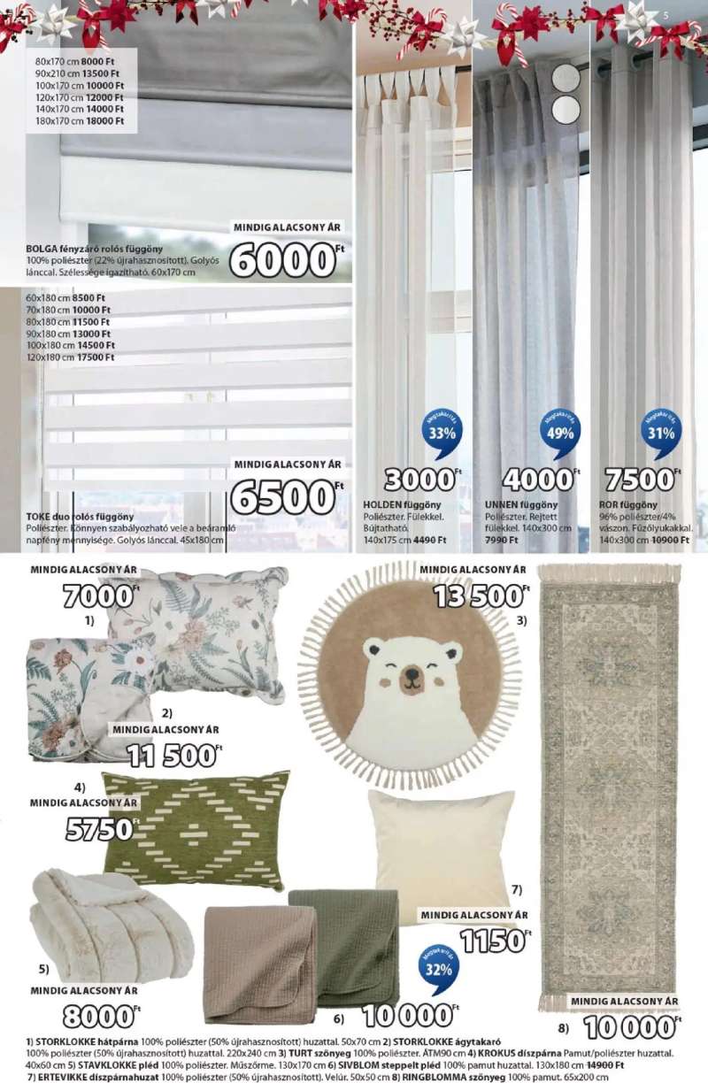 JYSK Akciós újság JYSK 5 oldal