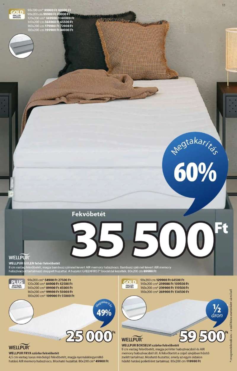 JYSK Akciós újság JYSK 11 oldal